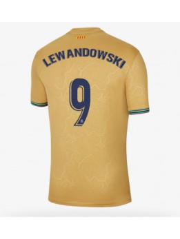 Barcelona Robert Lewandowski #9 Auswärtstrikot 2022-23 Kurzarm